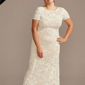 Wedding dress plus size